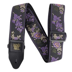 Ernie Ball Jacquard Lavender Blossom 背帶 Strap, 詳見包裝
