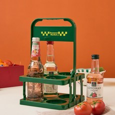 모던하우스 파머스클럽 피크닉 음료 캐리어 4구 PL0826030, 1개