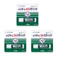 *일본 100년 전통 정품* 맨소레담 오미 멘텀 립밤 4g 3개세트