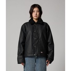 DICKIES 우먼스 캔버스 패디드 코트 재킷 Black 293190