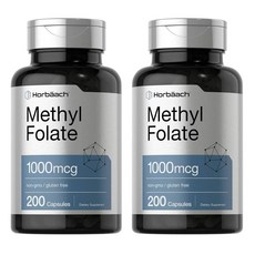 Horbaach Methyl Folate 1000mcg 호바흐 메틸 폴레이트 1000mcg 캡슐, 200정, 2개