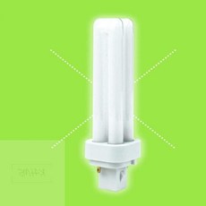 경희마실 가게조명 PL램프 FDX-18W 2핀, 주광색(흰색)