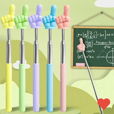 프리젠터 68cm 까지 늘어나는 선생 님 손가락 지시봉, 1개, 상품 상세페이지 참조 (2647)
