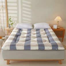 코튼 접이식 매트리스 싱글 더블 트윈 사이즈 침대 사계절 토퍼 매트 침실 가구