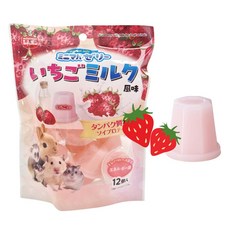 마루칸 딸기우유 젤리 (완품) 햄스터 간식, 180g, 1개