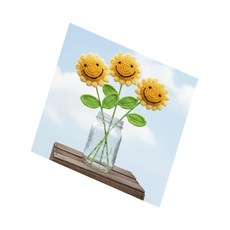 살림코지 뜨개 해바라기 손뜨개해바라기