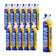 불스원 레인OK 스피드 캔 380ml 1박스 12개입, 12개