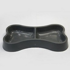 셀렉토리 나비 쌍식기 - 다크그레이 반려묘식기