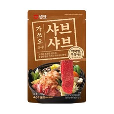샘표식품 가쓰오 샤브샤브 육수 200g X 5개