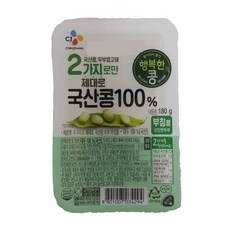 원하프국산콩두부(부침용) 180G씨제이, 1개, 180g