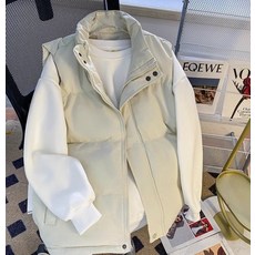 Cwadun 남성용 두꺼운 보온 조끼