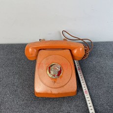 옛날 다이얼 전화기 유선 회전식 엔틱 소품 벨 전화 레트로 복고풍 구형, C. B 전화기