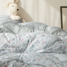 이블랑 마이크로모달 아동이불 베개패드세트, 포레 그레이