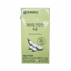 아워홈 연세 365일 건강한두유 190ml 24팩, 24개
