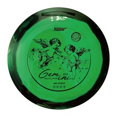 ONE ATTACK BY XCOM Disc Saturn-Gem | 안정적인 디스크 골프 미드레인지 드라이버 | 170g 플러스 | 안정적인 비행이 가능한 초보자 친화적 디스크, ONE ATTACK BY XCOM Disc Saturn