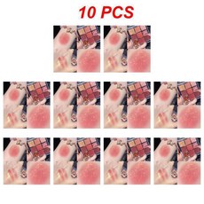 섀도우 높은 컬러 렌더링 정도 Jiugongge 플레이트 팔레트 메이크업 9 가지 색상 데일리 디스크, [01] E 10PCS, 1개