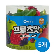 청우 프루츠맛쿨, 5개, 810g