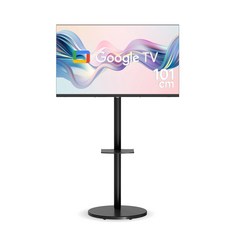 위드라이프 스마트 40인치 삼탠바이미TV 무빙라이프세트 구글 1등급 이동식티비 안드로이드, 101cm(40인치), WLTSTB2(블랙), 스탠드형, 방문설치