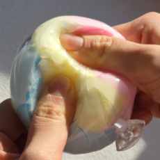 리오니즈 왁스말랑이 왁뿌볼 스퀴시, 랜덤발송, 1개