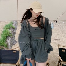 TRUDA GIRL 運動三件套裝