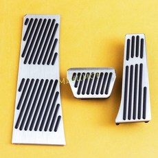 알루미늄 발 받침 데드 가스 가속기 브레이크 페달 패드 커버, 기본, 기본