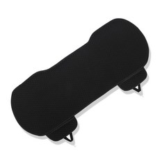 통풍시트 시원한 냉감 자동차시트커버 여름 통풍, 1개, (A)블랙-뒷자석