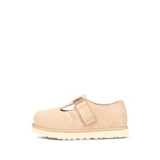 어그 골든스타 스웨이드 발레리나 플랫 슈즈