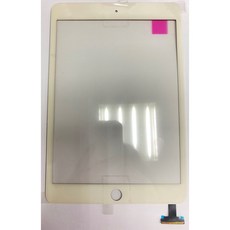 iPad Mini 3 (2014) A1599 A1600 7.9吋 觸控螢幕玻璃, 【白】