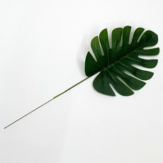 인테리어 촬영소품 몬스테라 조화, 1개