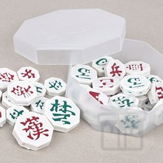 국산 장기알 플라스틱 장기판 장기세트, 1개