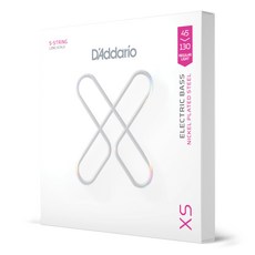 D'Addario 다다리오 베이스 현 XS Nickel 코팅 현 .045-.130 5 현 Long Scale XSB45130