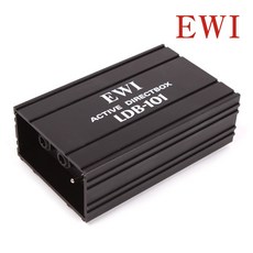 EWI 다이렉트 박스 팬텀파워 스필리터 DI BOX Direct Injection BOX Phantom Power Splitter Line Mixer, 1개