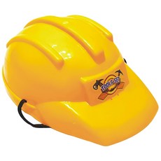河馬班玩具 派對表演造型-兒童仿真工程帽，派對裝扮，角色扮演，工程師造型, 仿真工程帽, 黃色, 1個
