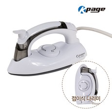 케이페이지 여행용 미니 온도조절 스팀 다리미, 혼합색상, KEI-S800W