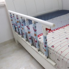 접이식 침대 난간 아기 낙상방지 보호가드 노인용 측면 가드 안전 침대울타리, 길이 1.2m 높이 5cm 블루 1