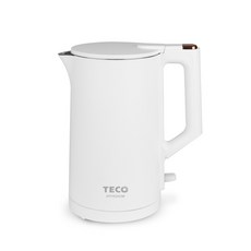TECO東元 雙層防燙316不鏽鋼電熱水壺 英國Strix溫控, XYFYK1513W