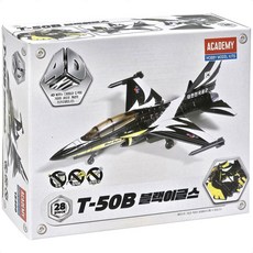 대한민국 공군 전투기 T-50B 조립식 블랙 이글스 혼놀족 항공기모형 조립키트, 1개