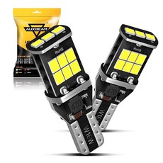 Auxbeam 3157 LED 전구 화이트 300% 밝은 3157 3457 4157 전구 백업 역방향 조명 DRL 주차 조명용 프로젝터 포함 (브레이크 또는 방향 지시등 사, 921