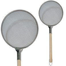 업소용 원목 튀김 뜰채 주방 건지기, 원목 5호, B망(넓은 망), 1개