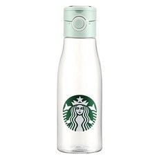 스타벅스 클래식 갓니스 손잡이 스포츠 팝업 물병 11149164, 1개, 민트그린, 680ml