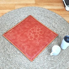 수지씨앤엘 수선화레자방석 식당방석 기도방석 사각방석, WkdwhgdkgnS1047, 1개