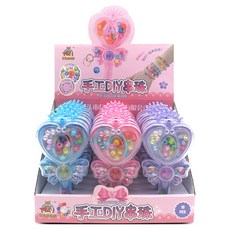 兒童手工串珠材料包 魔法棒造型 DIY手鍊項鍊 擺攤超市批發