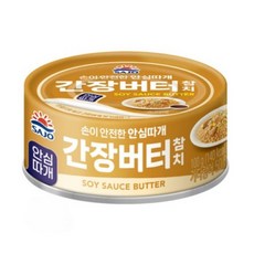 사조참치 간장버터 100g 총4
