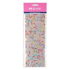 유니아트 1200 비즈스티커 20번 (1개)