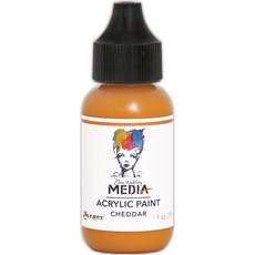 Ranger MDQ53972 MDQ53972 Heavy Body Acrylic Paint 1oz Cheddar, 1개(1팩)