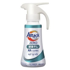 Kao 花王 Attack Zero室內晾曬消臭濃縮洗衣精 單手按壓噴槍型, 1瓶, 380g
