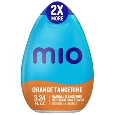 MiO water 인핸서 mio Orange Tangerine Flavored with Other Natural Flavor Liquid Water Enhancer 3.24 fl, 1개, 1ml