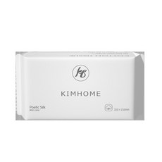 KIMHOME 純棉一次性潔面擦臉巾, 小包平紋(約38抽20*15CM)