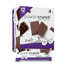 Power Crunch 蛋白質能量棒 巧克力味, 1個, 480g