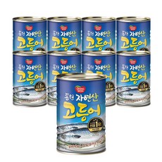 동원 고등어 원터치 통조림, 300g, 300ml, 9개